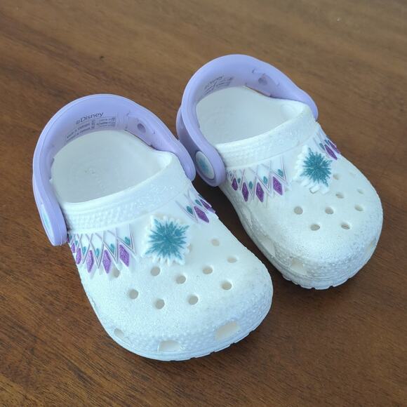 Crocs Disney Frozen II Classic Clog toddler C4 - Picture 1 of 10